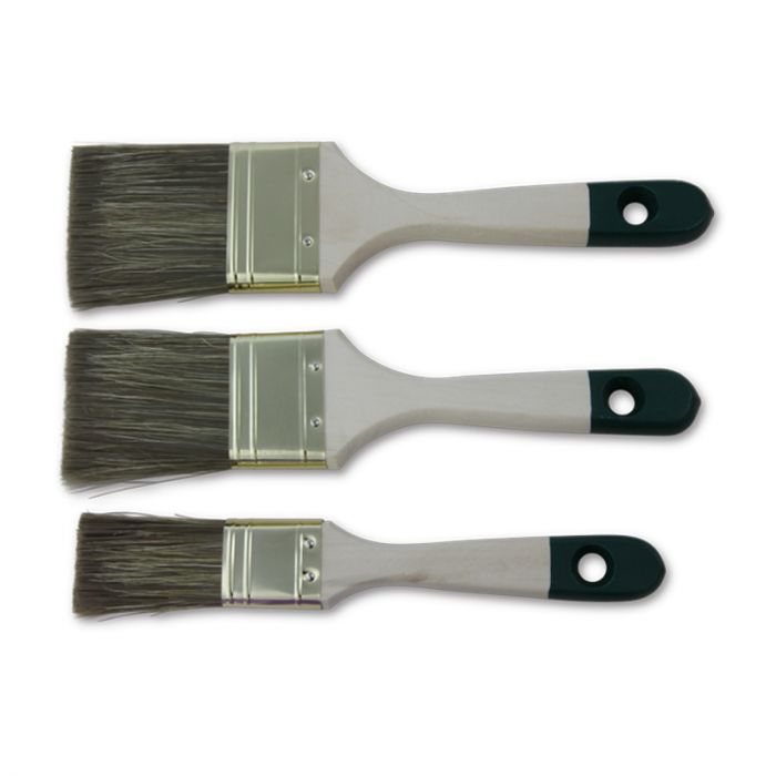 AFINOL OAF PRO kwasten SET KWAST Plat Beits - 3 delig