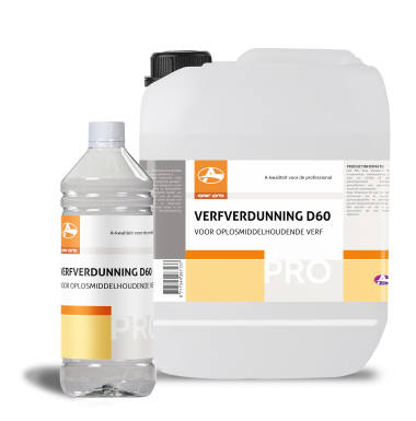 AFINOL OAF PRO Verf verdunning en reiniging Terpentine White Spirit D60
