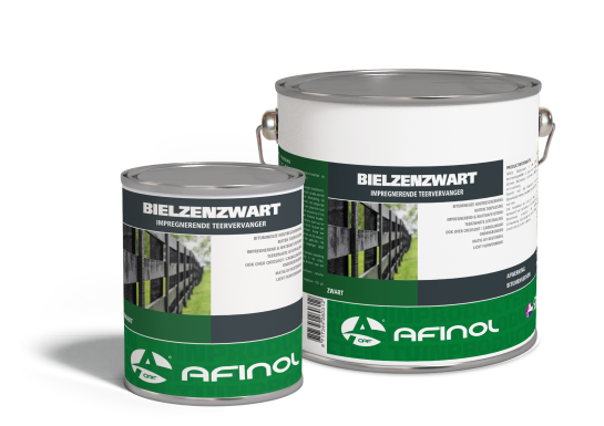 AFINOL OAF PRO Hout Verf Beits Teer Bitumen Carbolineum Bielzenzwart