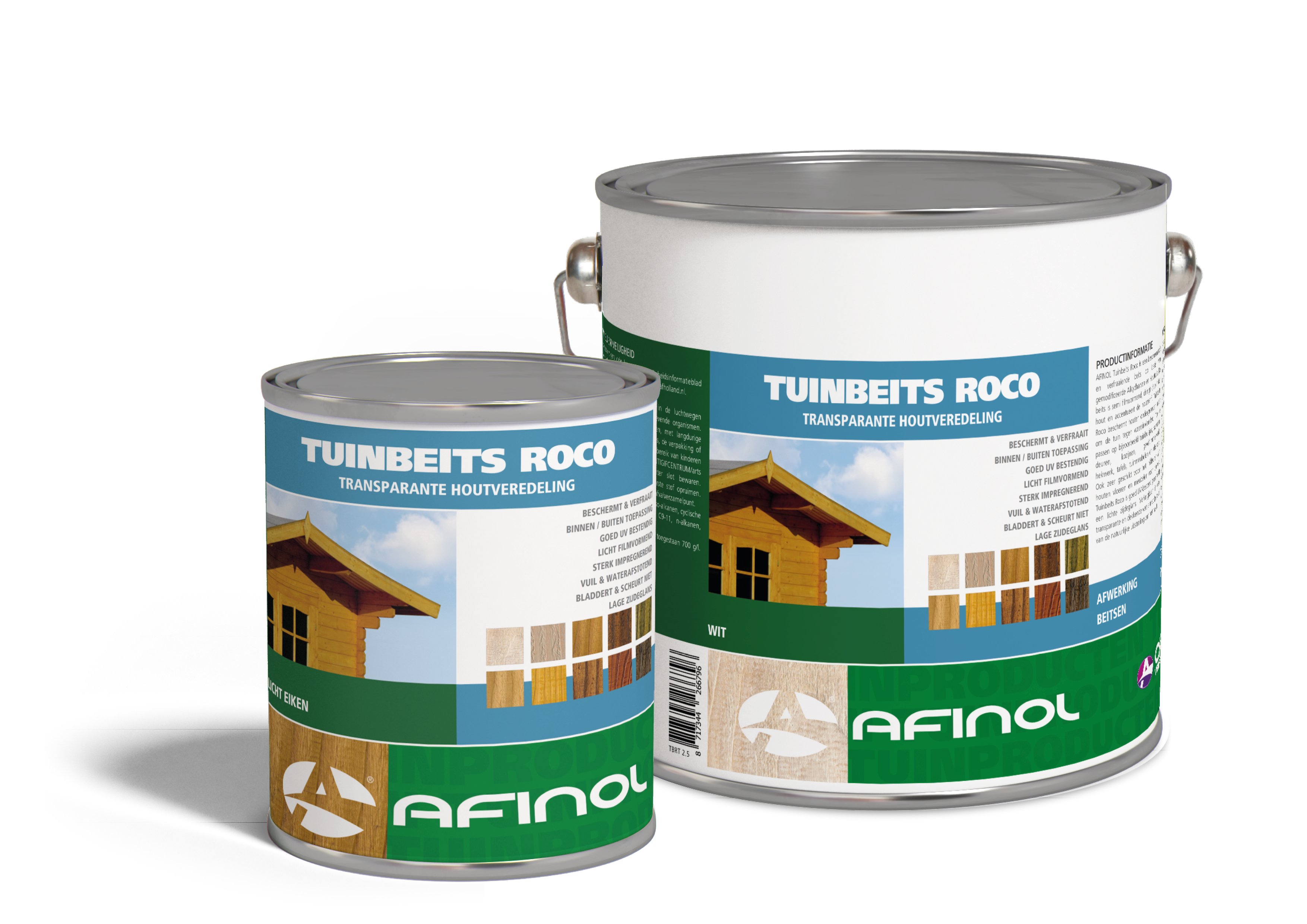 AFINOL OAF PRO Hout Verf Beits Tuinbeits Roco Transparante houtveredeling